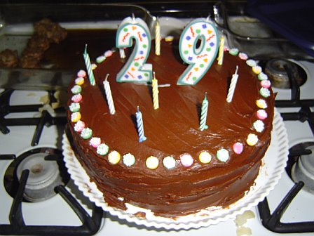 30th Birthday Cakes on 29th Birthday Cake
